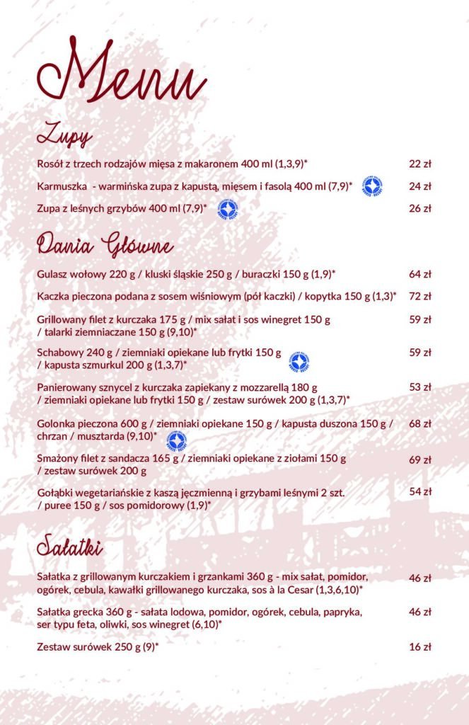 GOSPODA WARMIŃSKA - MENU - 13 MAJ - 2026 - na strone GOSPODA WARMINSKA MENU 13 MAJ 2026 na strone 1 pdf